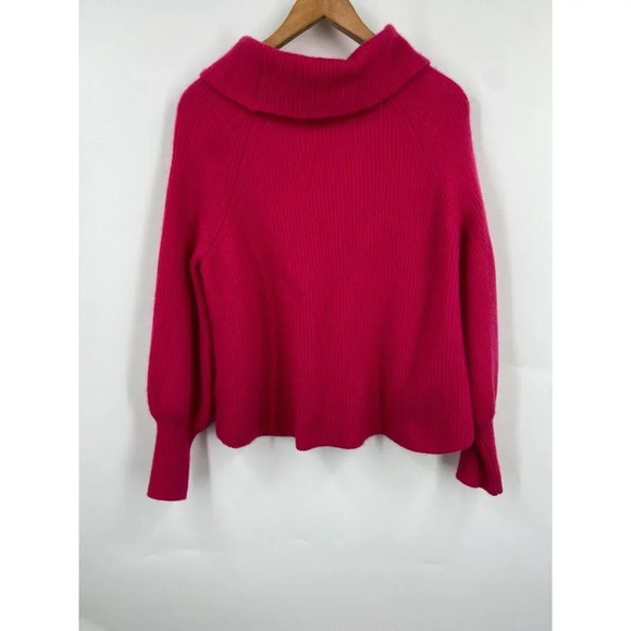Soft‎ Surroundings Calanthe Cashmere Pullover in Rose Pink Size Petite XL $180 - Picture 2 of 14